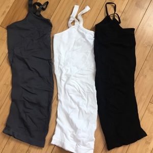 One size stretchy maternity tanks